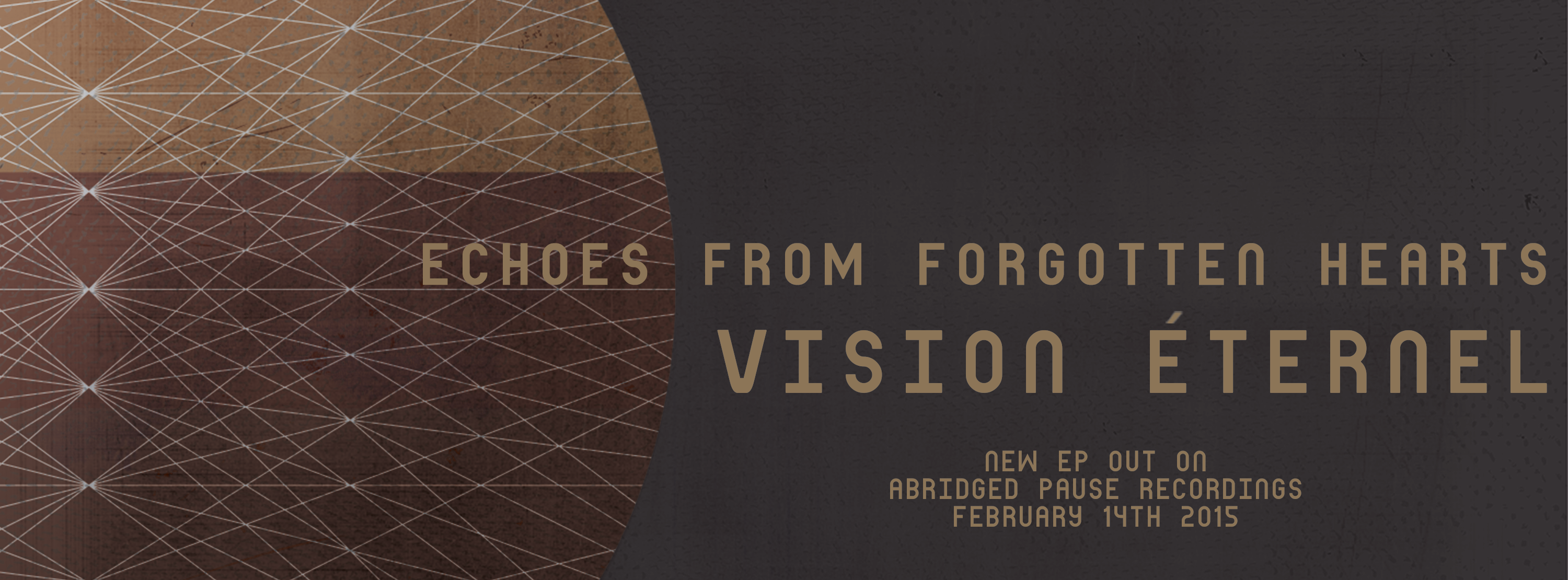 Vision Éternel - "Echoes From Forgotten Hearts" EP flyer.